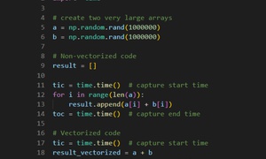 Vectorization in Machine Learning