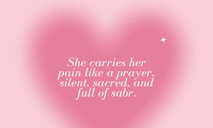 A messy surrender.💗