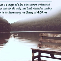 The Bench by the Lake