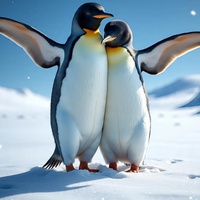 WHEN PENGUIN LOVE TURNS DARK (Anthropomorphic fiction)