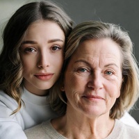 Watching a loved one age.