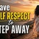 Emotional Decisions - Have the self-respect to step away from anything that hinders your progress, even if it once served you.