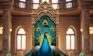 PEACOCK SAYS TOMORROW IS UNKNOWN  [ANTHROPOMORPHIC FICTION]