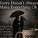 Sorry Doesn’t Always Make Everything Ok