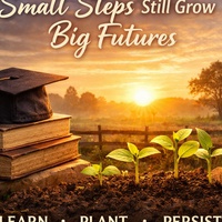 🌱 Small Steps Still Grow Big Futures 🌱